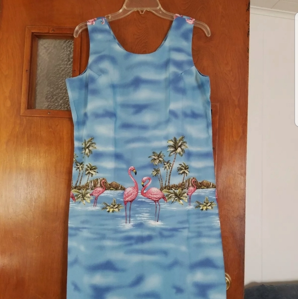 Mini hawaiian dress
